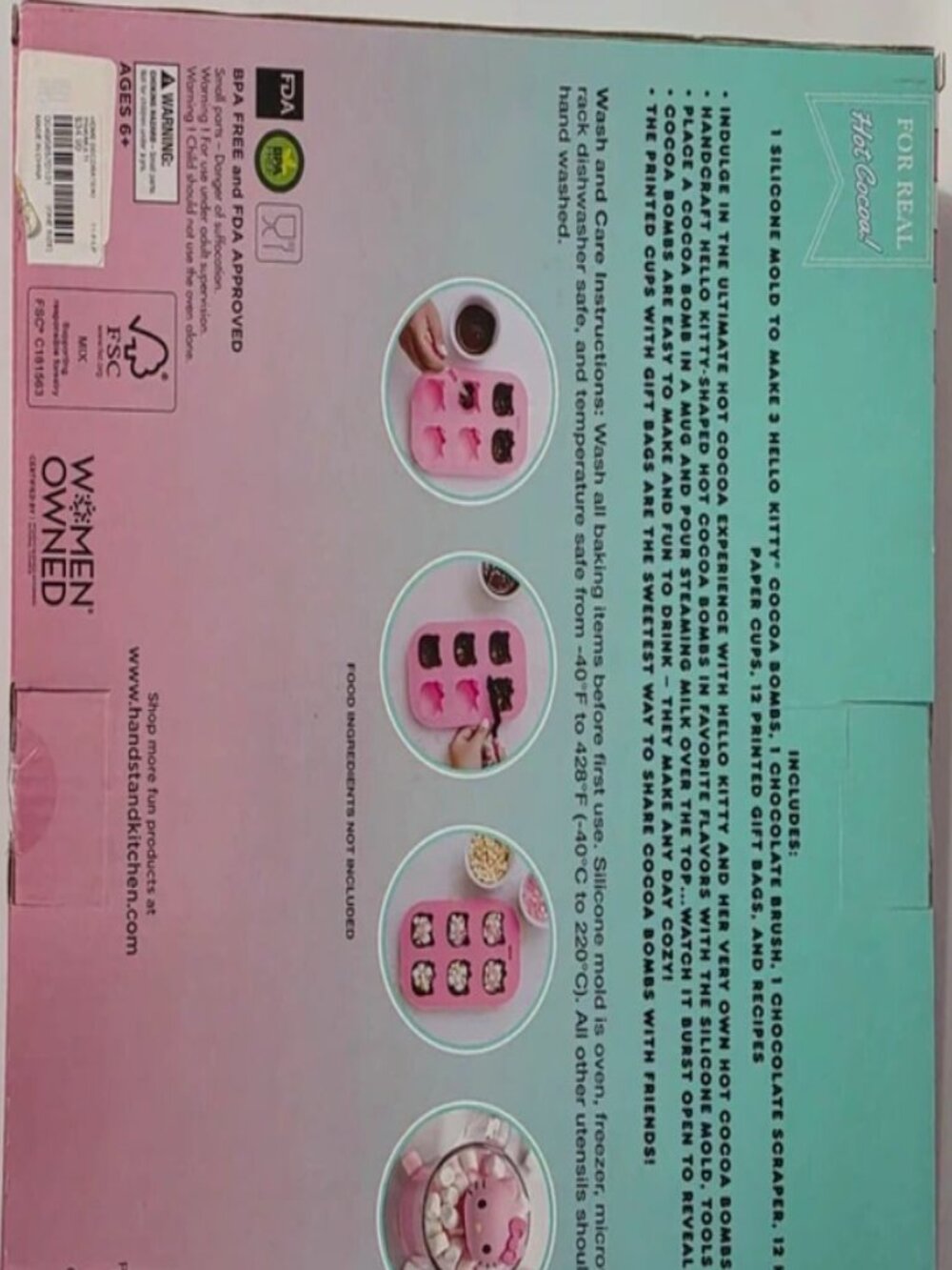 Hello Kitty Hot Cocoa Bombs Set - Picture 5 of 5